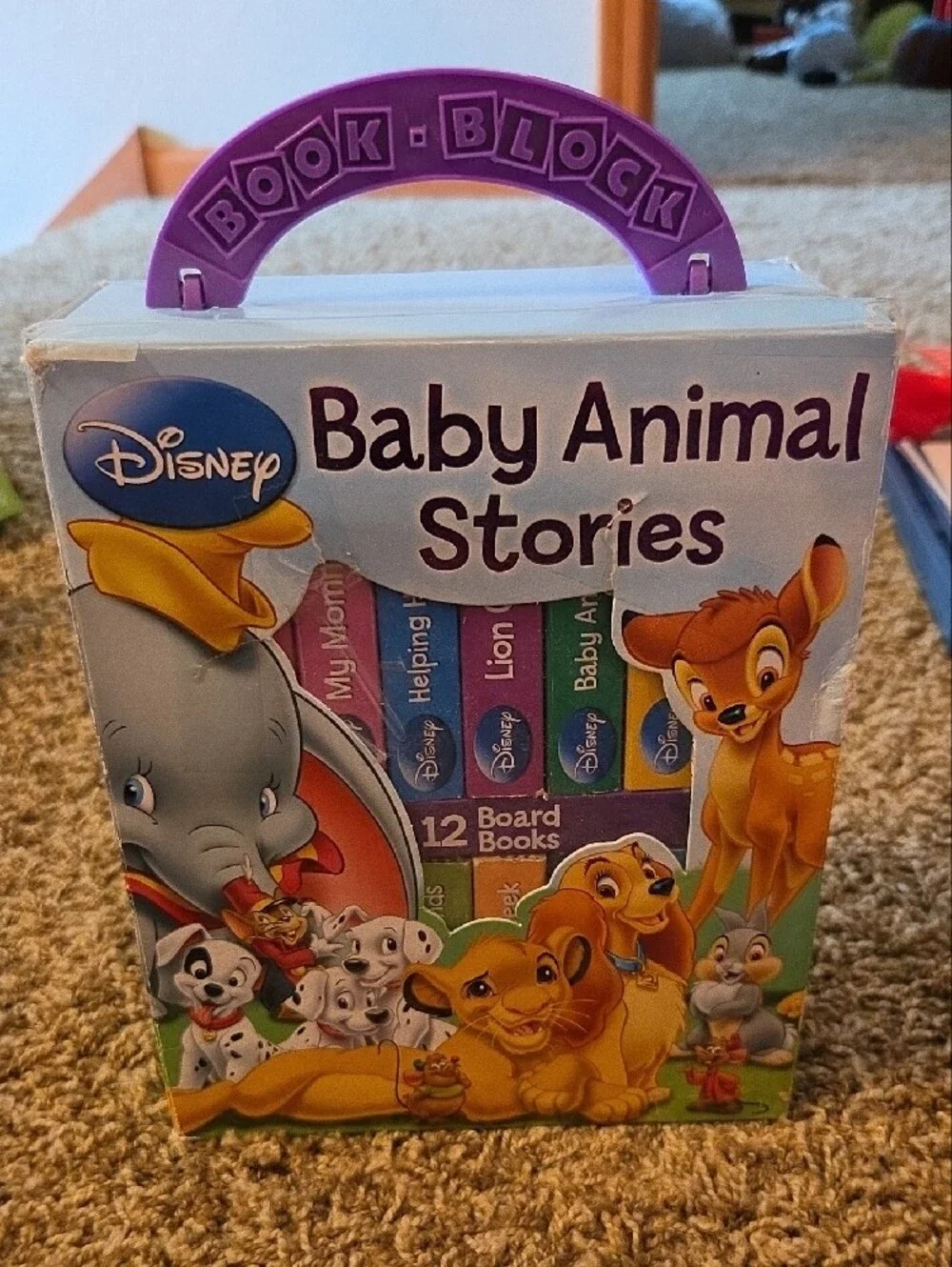 Disney Baby Animal Stories 12 Mini Book Set